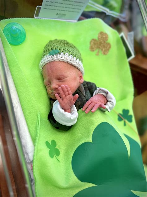 Hospital dresses up newborns as 'Cute clovers' for St. Patrick's Day